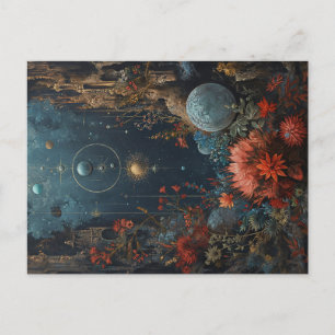 Carte Postale Dreamy fantasy world with beautiful