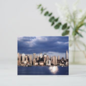 Carte postale Dreamy New York Skyline (Debout devant)