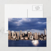Carte postale Dreamy New York Skyline (Devant / Derrière)