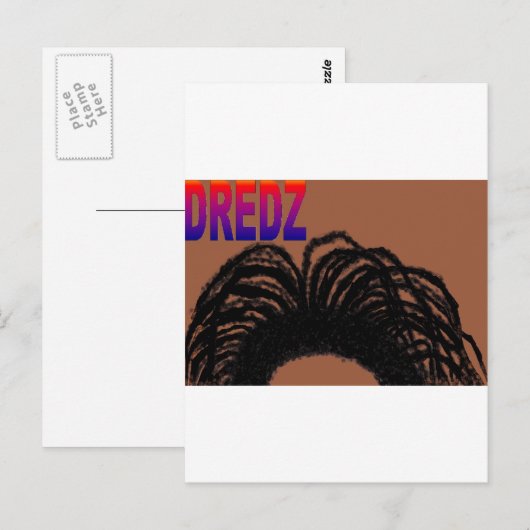 Carte Postale dredz (Devant / Derrière)