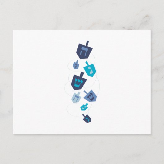 Carte Postale dreidel (Devant)