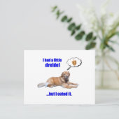 Carte Postale DreidelDog (Debout devant)