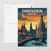Carte Postale Dresde Allemagne (Devant / Derrière)