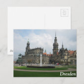 Carte Postale Dresde, Allemagne (Devant / Derrière)