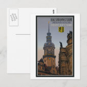 Carte Postale Dresde - Hausmannsturm (Devant / Derrière)