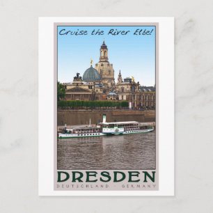 Carte Postale Dresde - Sur l'Elbe