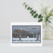 Carte Postale Dresde - Zwinger Palace Winter LS (Debout devant)