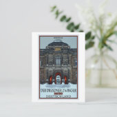 Carte Postale Dresde - Zwinger Palace Winter P (Debout devant)