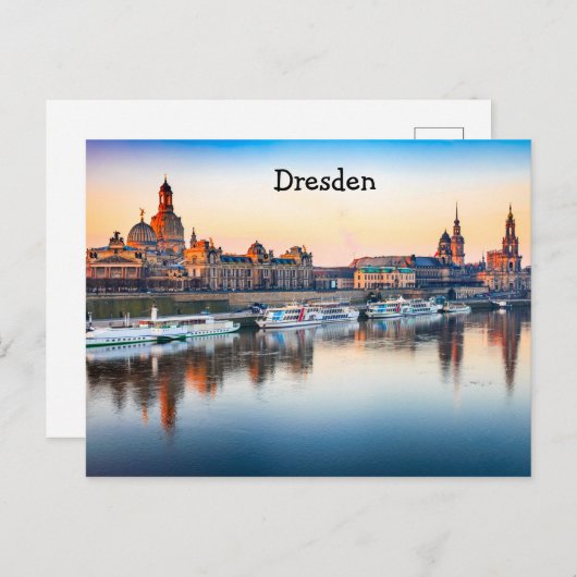 Carte Postale Dresden (Devant / Derrière)