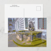 Carte Postale Dresden Castle Lion Fountain, Germany (Devant / Derrière)