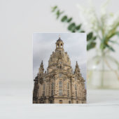 Carte Postale Dresden Frauenkirche (Debout devant)