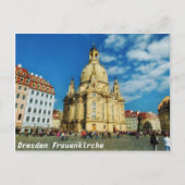 Carte Postale Dresden Frauenkirche (Devant)