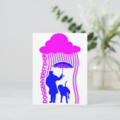 Carte Postale Dresseur de chiens (Debout devant)