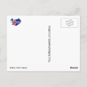 Carte Postale Dritvik, Islande occidentale (Dos)