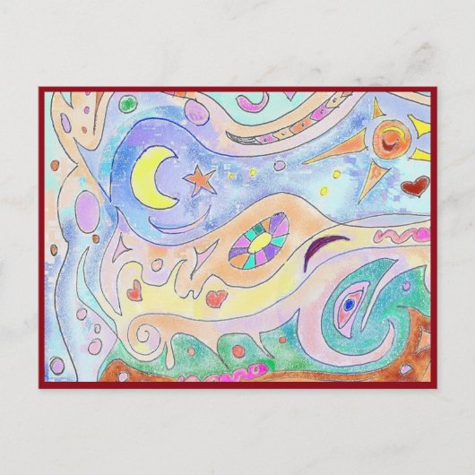 Carte postale Dritwood Art (Devant)