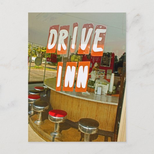 Carte Postale Drive Inn (Devant)