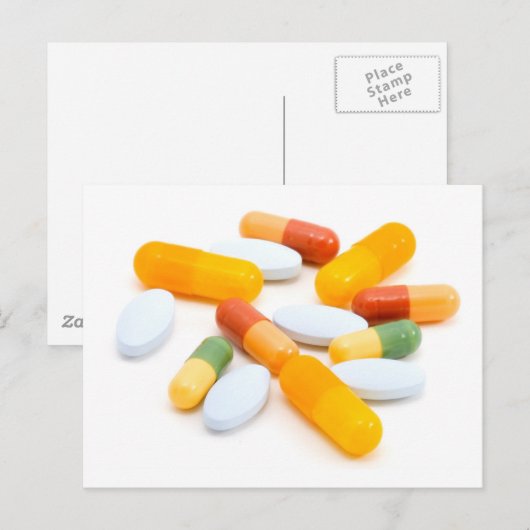 Carte Postale Drogues (Devant / Derrière)