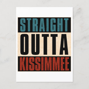Carte Postale Droit devant Kissimmee Floride FL