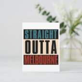 Carte Postale Droit devant Melbourne Floride FL (Debout devant)