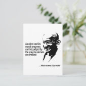 Carte Postale Droits des animaux (Debout devant)