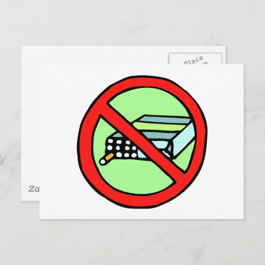 Carte Postale Droits du tabac (Devant / Derrière)