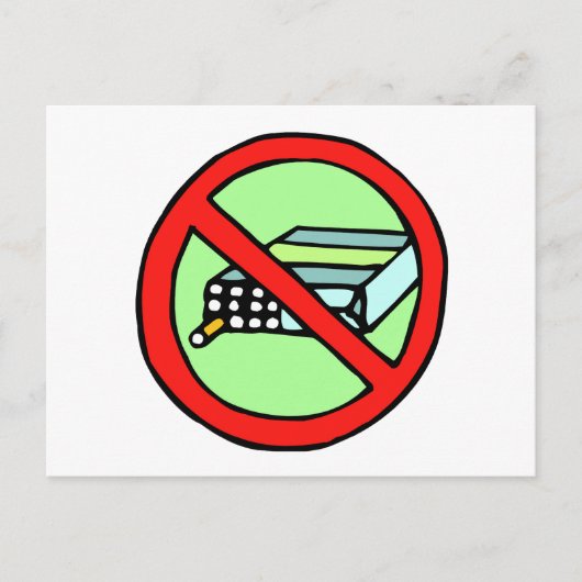 Carte Postale Droits du tabac (Devant)