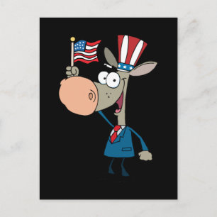 Carte Postale Drôle 4 Juillet Dessin