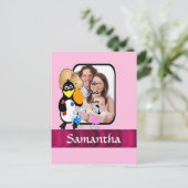 Carte Postale Drôle arrière - plan de dessin animé (Debout devant)