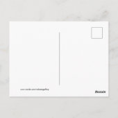 Carte Postale Drôle Bon thanksgiving Dinosaur Personnaliser (Dos)