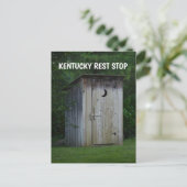 carte postale drôle CABINET DE KENTUCKY (Debout devant)