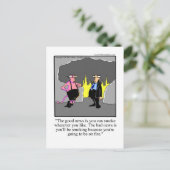 Carte Postale Drôle Cadeaux de Cigar pour l'Afficionado de Cigar (Debout devant)