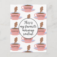 Drôle café du matin