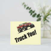 Carte Postale Drôle Camion T-shirts T-shirts cadeaux (Debout devant)