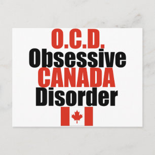 Carte Postale Drôle Canadien