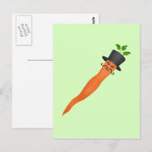 Carte Postale Drôle carottes (Devant / Derrière)