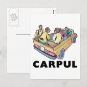Carte Postale Drôle Carpul mexicain (Devant / Derrière)