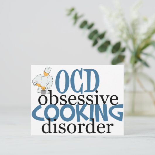 Carte Postale Drôle Chef (Debout devant)