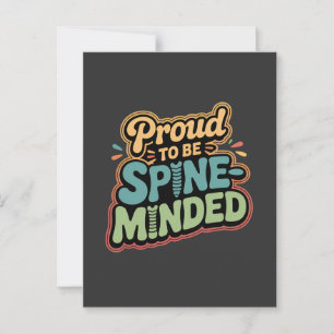Carte Postale Drôle Chiropraticien Cadeau Spine Health Citation