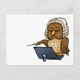 Carte Postale Drôle Chouette