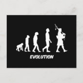 Carte Postale Drôle cornemuses (Devant)