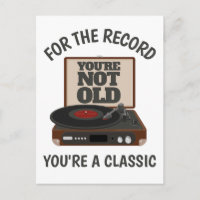 Drôle d'anniversaire humour rétro Vous êtes un vin