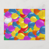 Carte Postale Drôle de dinosaure Garçon d'autobus de rentrée sco (Dos)