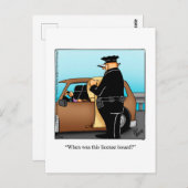 Carte postale drôle de la Semaine nationale de la (Devant / Derrière)