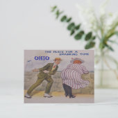 CARTE POSTALE DRÔLE DE L'OHIO (Debout devant)