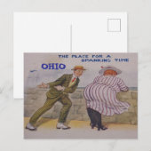 CARTE POSTALE DRÔLE DE L'OHIO (Devant / Derrière)