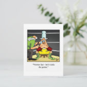 Carte postale drôle de vin "Spectickles" (Debout devant)