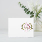 Carte Postale Drôle Design Avec Un Dit C'Est Ce Qu'Il Est (Debout devant)