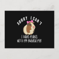 Drôle Désolé J'Ai Des Plans Avec Mon Cochon De Gui