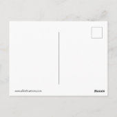 Carte postale drôle d'humour de chien Spectickles (Dos)