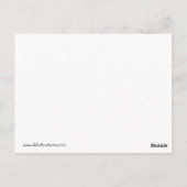 Carte postale drôle d'humour pour un prompt rétabl (Dos)